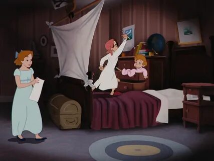 The children saw disney floats