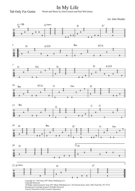 The only tabs