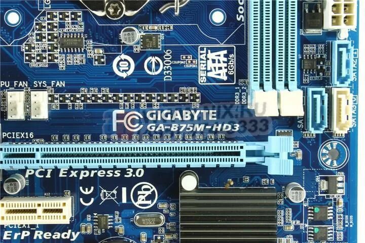 Маркировка материнской платы Gigabyte. Ga-b75m-d3v на плате cpc4. Плата гигабайт ga b75m 02 разъемы под кулера. Gigabyte p75 d3 слоты PCI-E.