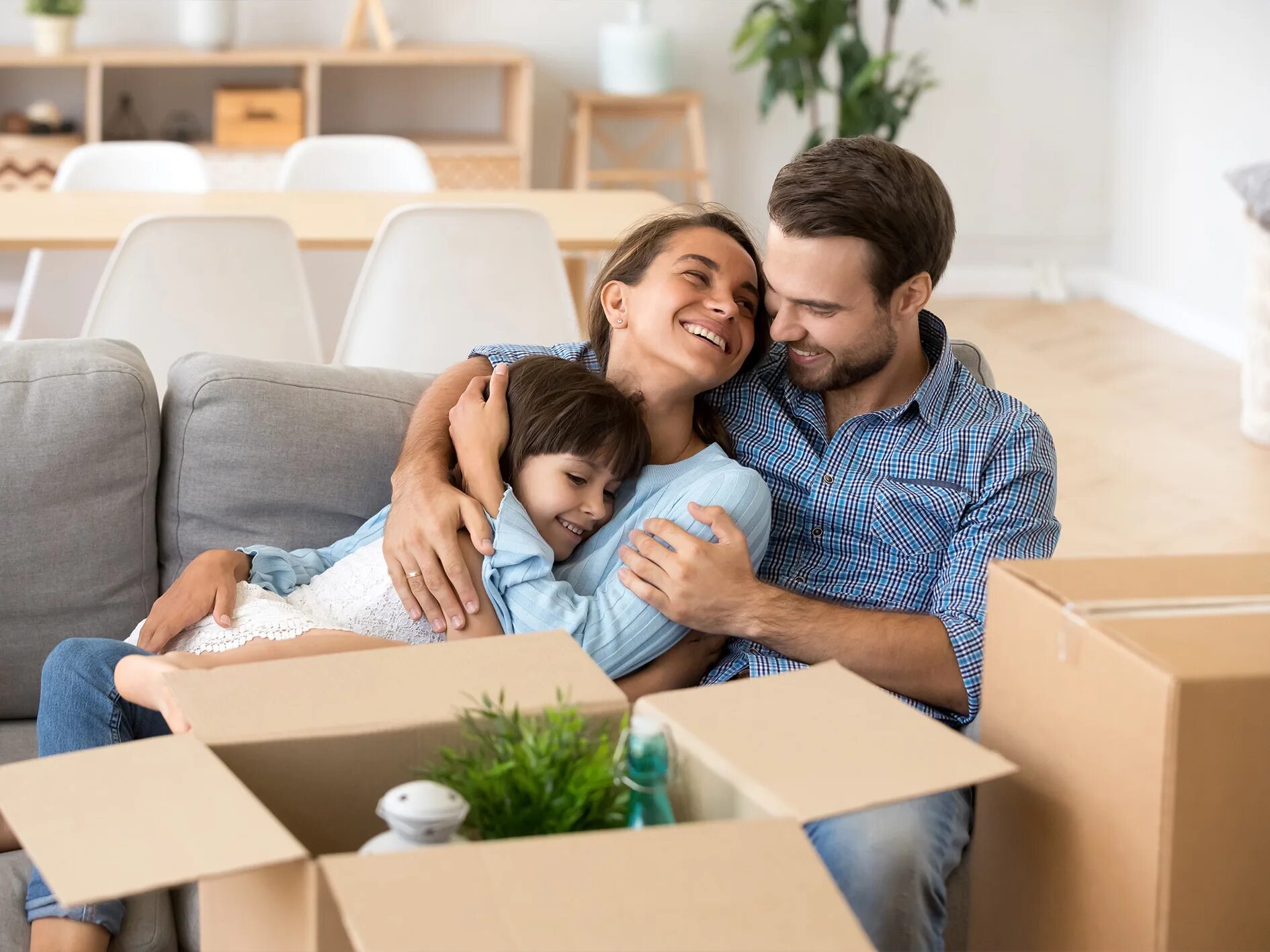 Happy moving