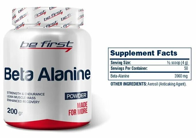 First 200. Be first Beta Alanine Powder 200. Be first Beta-Alanine 120 капс. Beta-Alanine, 200. Optimum System Beta-Alanine Powder, 200 гр..