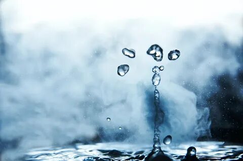 Пропустить пар через воду