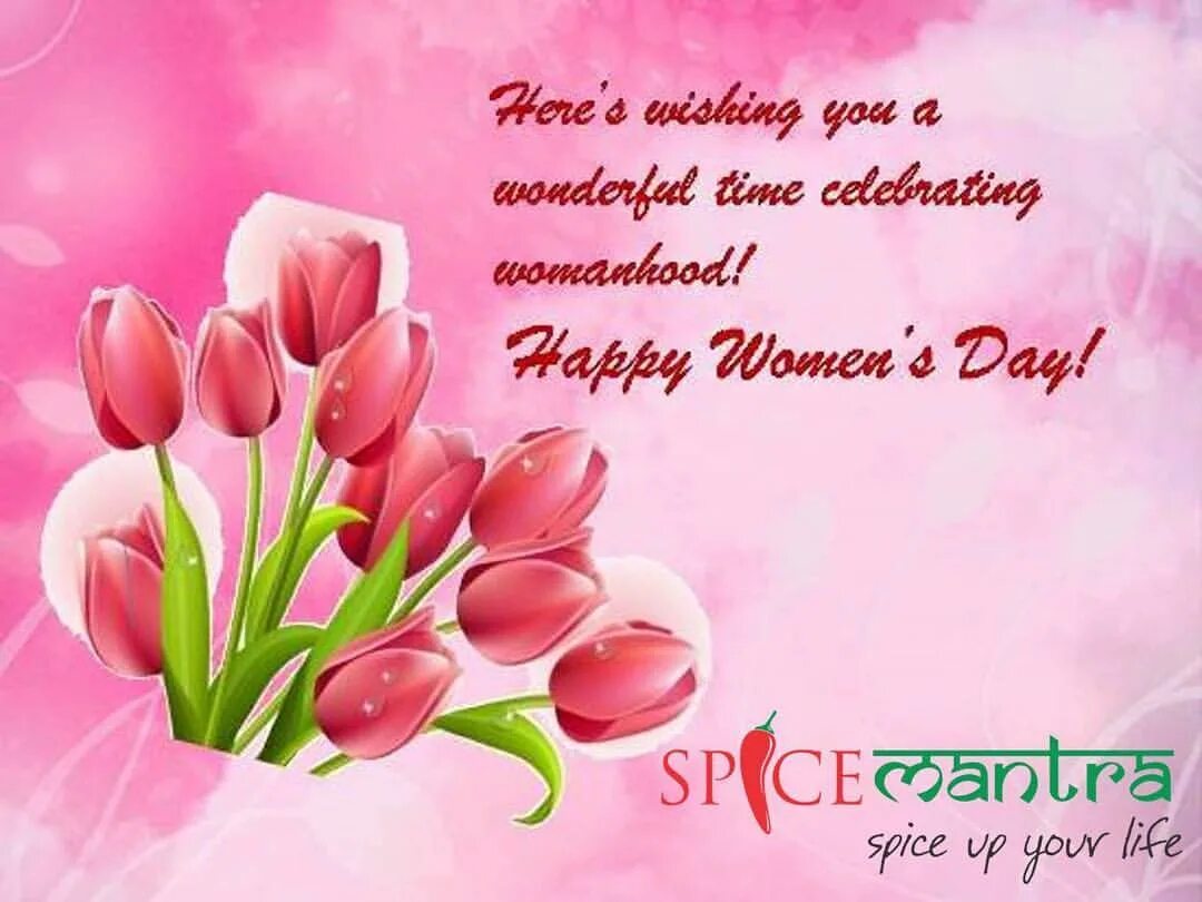 Happy International women's Day. Women day congratulations