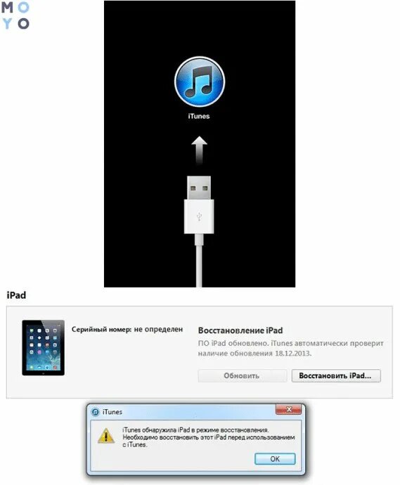 Айфон видит кабель. Как восстановить IPAD. Восстановление IPAD через ITUNES. Восстановление Айпада через айтюнс. Как восстановить айпад через айтюнс.