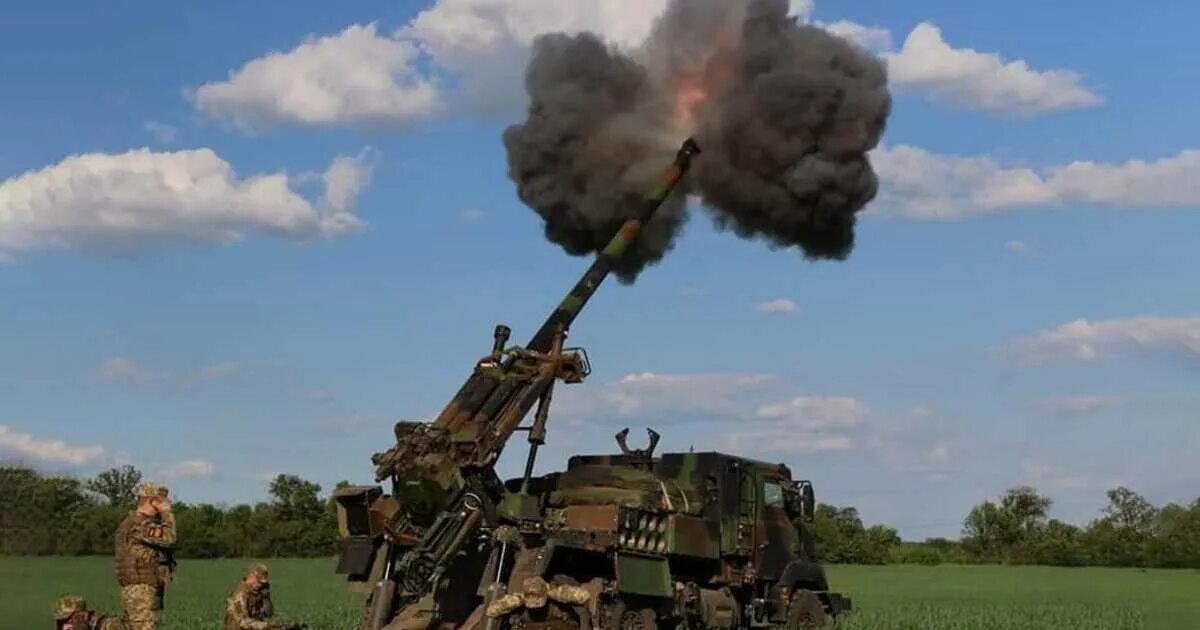 Artillery Caesar 155-мм. Украинская артиллерия. Артиллерийские установки Caesar.