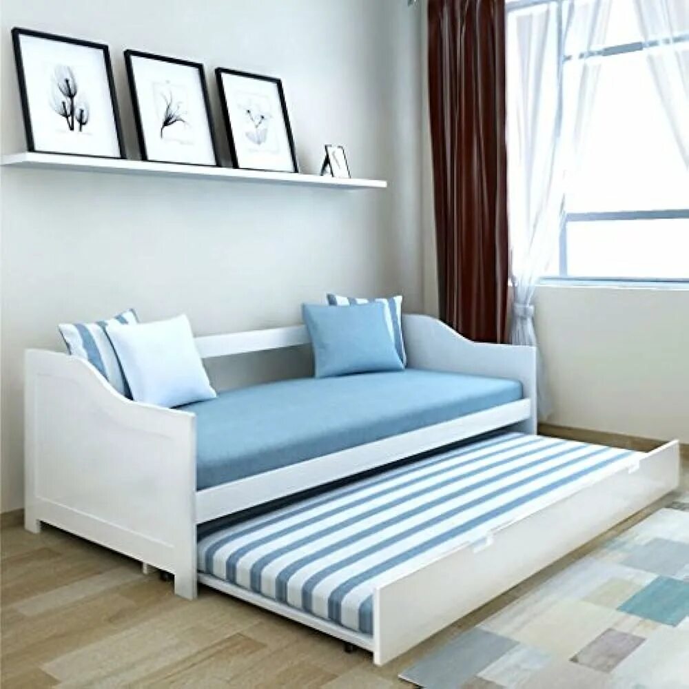 Диван кровать правый. Кровать Индиана JLOZ 80/160. Диван кровать. Кровать с выдвижным спальным местом. Диван с выдвижной кроватью.