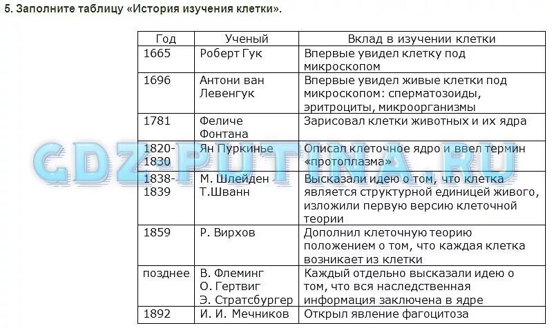 Заполнить таблицу ученый вклад в науку. Вклад ученых в изучение клетки таблица. история изучения клетки таблица. открытие и изучение клетки таблица. вклад в изучение клетки таблица.