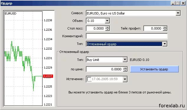 Как установить отложенный. Отложенный ордер в метатрейдер 4. metatrader 4 (мт4). виды отложенных ордеров в метатрейдер 4. отложенные ордера в мт4 как пользоваться.