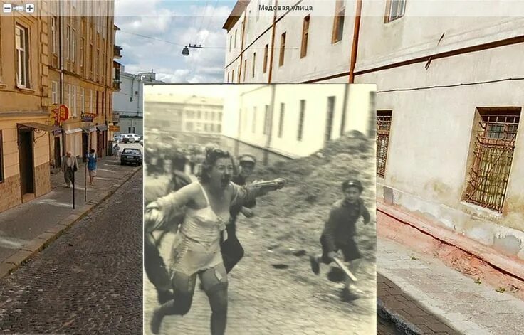 ЗЛОДЕЯНИЯ УКРАИНСКИХ НАЦИОНАЛИСТОВ. ЕВРЕЙСКИЙ ПОГРОМ ВО ЛЬВОВЕ В 1941 ГОДУ (фото