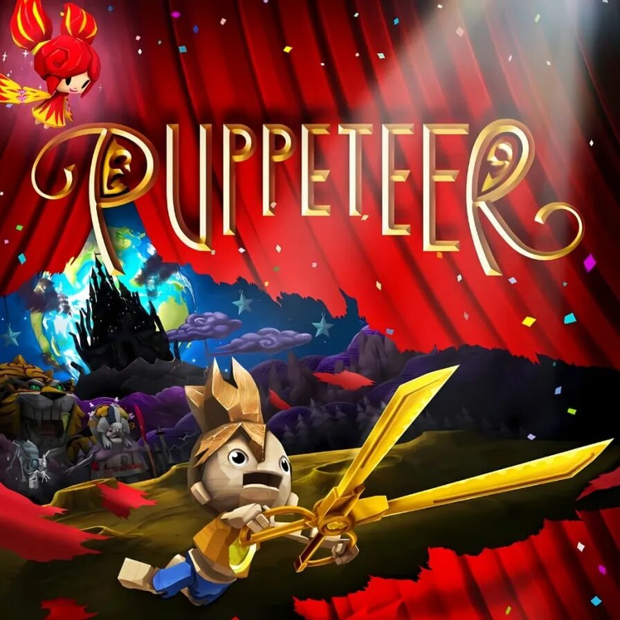 Puppeteer game. Кукловод игра ps3. кукловод плейстейшен 3. puppeteer игра обложка. puppeteer ps3.