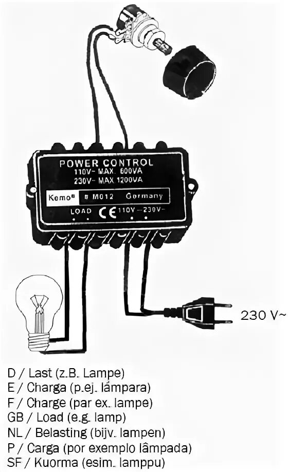 Controlling powered