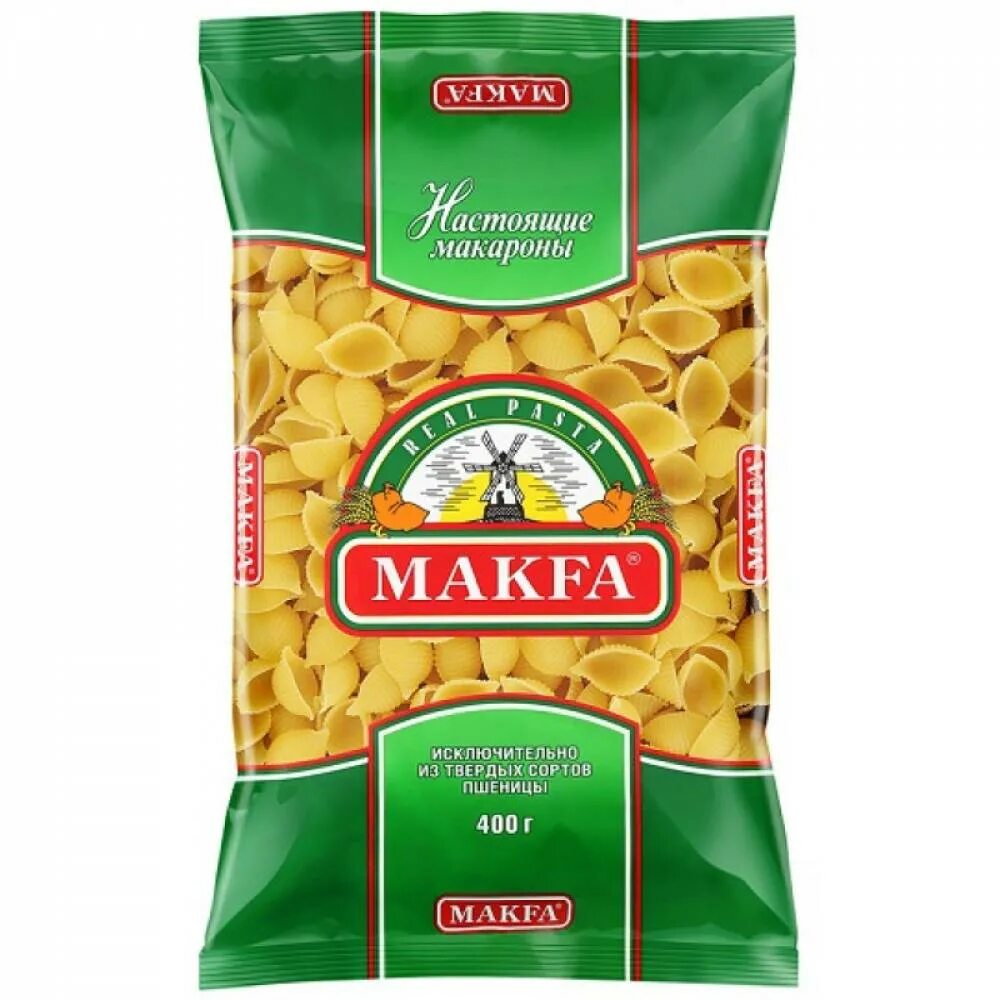 Макаронные изделия Макфа ракушки 400 гр. Макароны "Макфа" ракушки 400гр. Макфа макароны ракушки, 450 г. Макфа ракушки 450г.