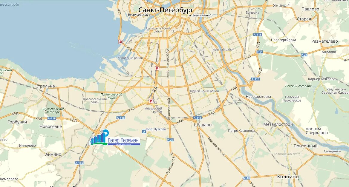 Ката санкт петербурге. Карта Санкт-Петербурга.