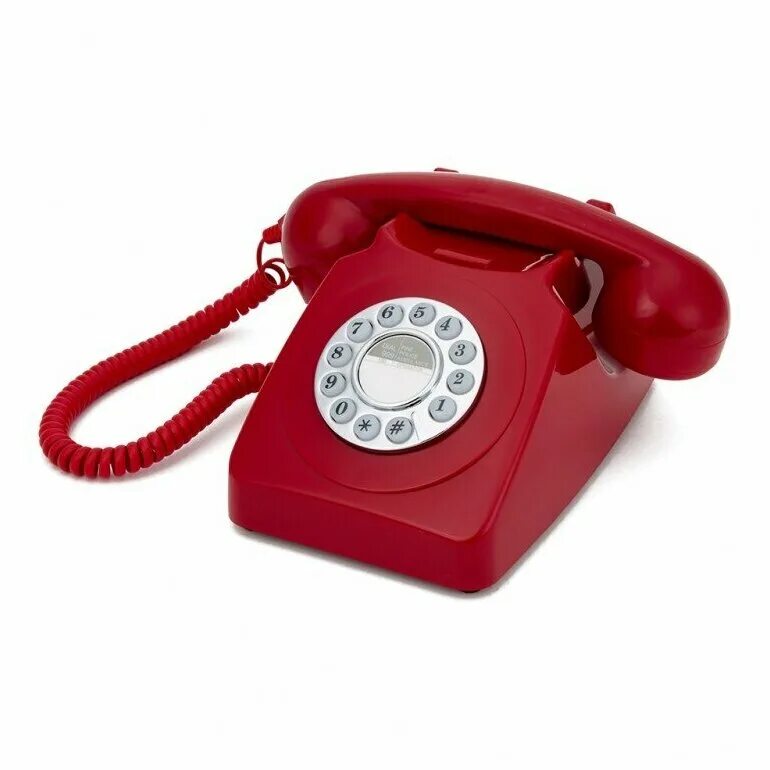Телефон проводной Texet TX-262 красный - купить по лучшей цене в интернет-магази