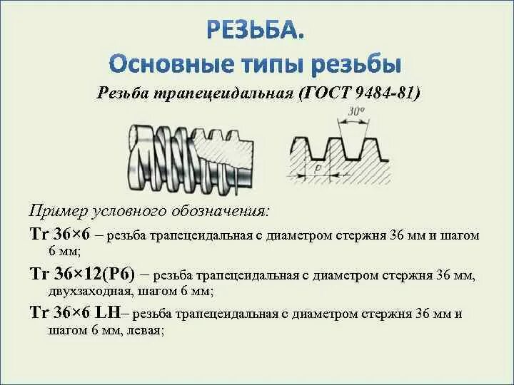 Обозначение трапецеидальной резьбы. Обозначение многозаходной трапецеидальной резьбы. трехзаходная трапецеидальная резьба обозначение. трапецеидальная резьба м150. трапецеидальная резьба шаг 6.