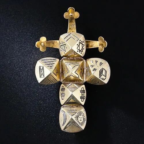 Крест на шаре. Масонский крест шар. Крестик 20 века. Крест с масонским знаком.