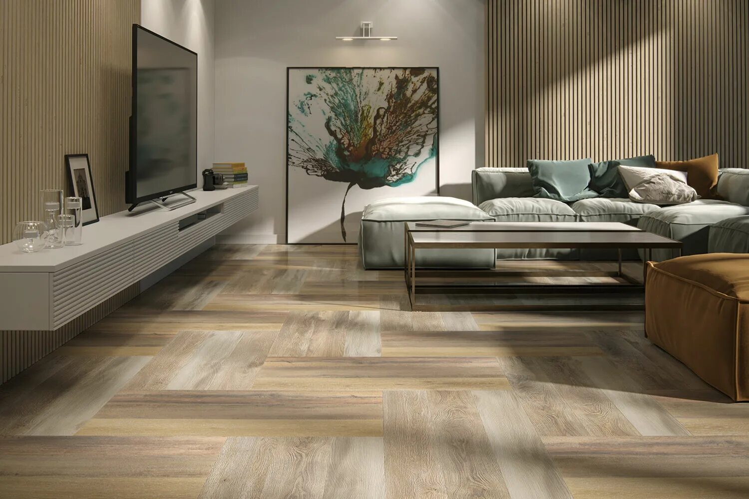 Кварцвиниловая плитка Art Tile Fit граб Тулон 255 ATF
