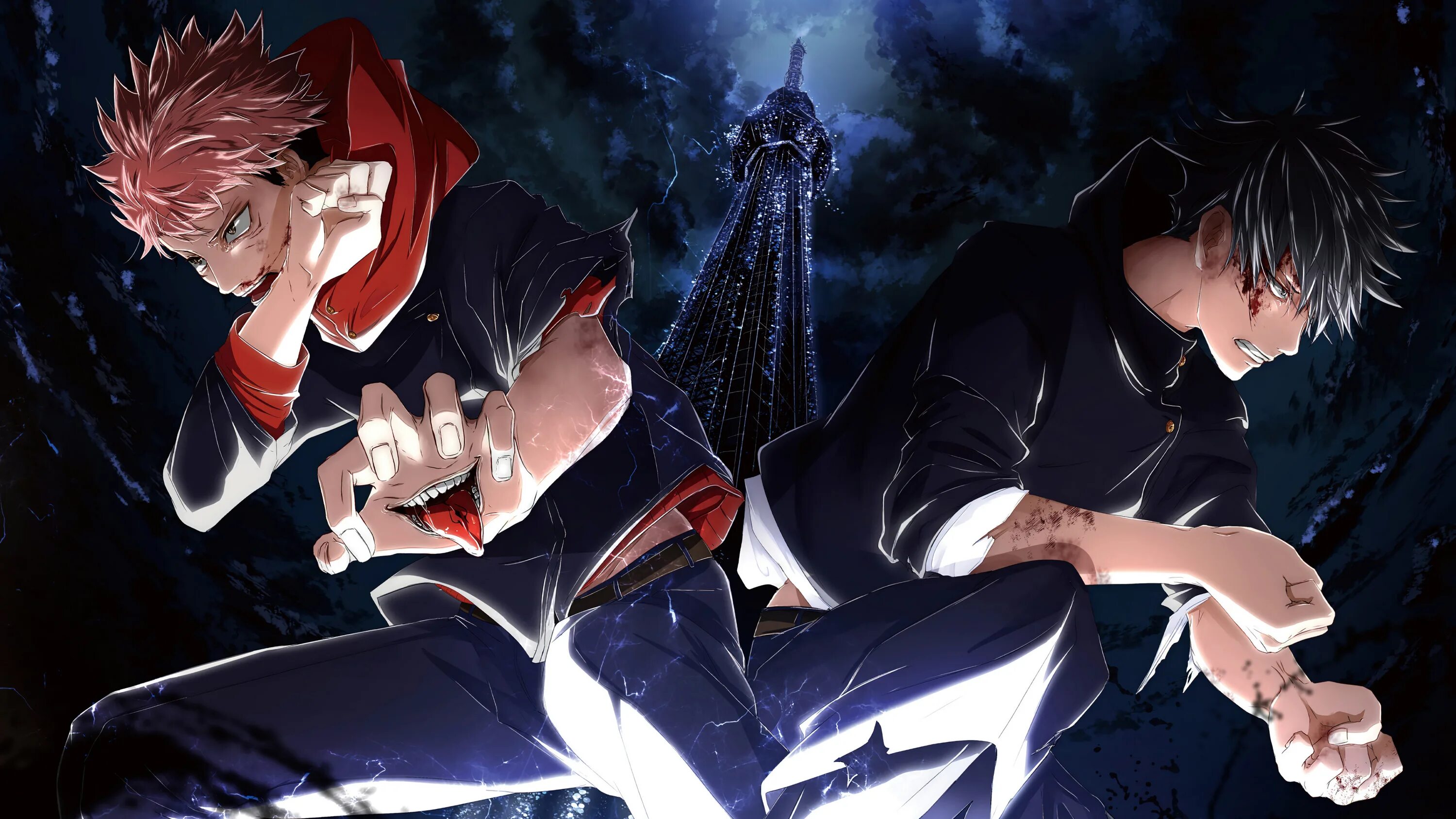 Магическая битва jujutsu kaisen. Итадори юджи магическая битва. Магическая битва итадори юдзи. Магическая битва jujutsu kaisen сукуна. Обои на комп магическая битва.