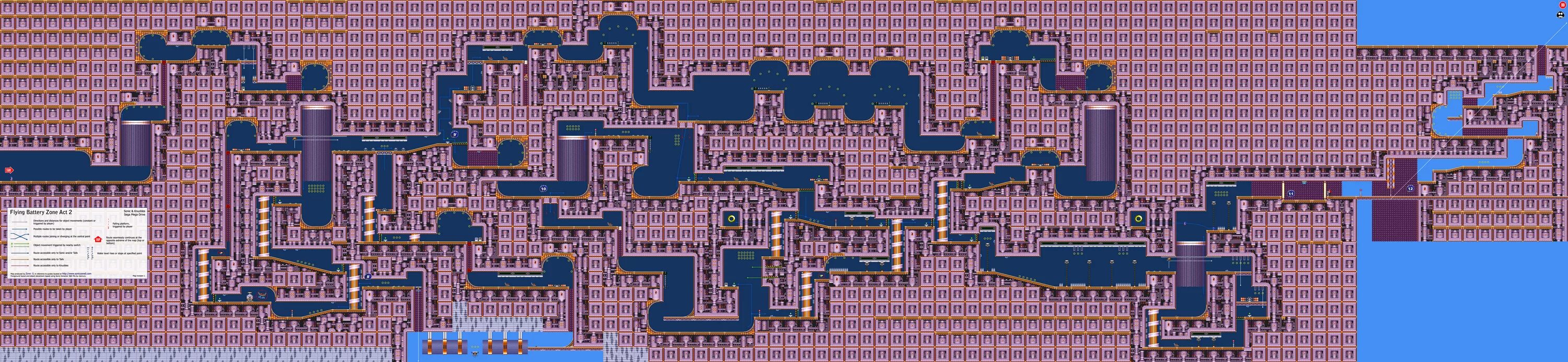 Flying battery. Flying Battery Zone Act 2 Map Sonic 3 and Knuckles. Sonic 3 and Knuckles Flying Battery Zone Map. Sonic 3 and Knuckles Flying Battery Zone 2 Map. Sonic 3 Flying Battery Zone.