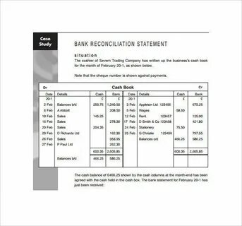 B statement