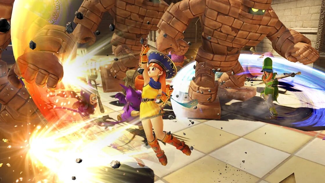Features heroes. Игра драгон квест 2017. dragon quest heroes 1. игра нинтендо с драконами. dragon quest heroes i &amp; ii.