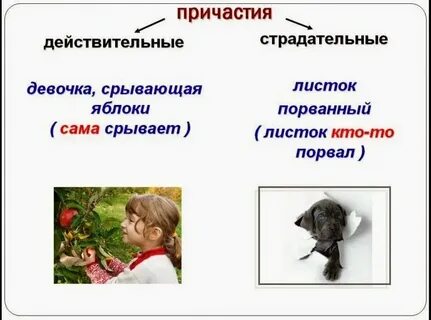 Увлекаемый действительное или страдательное причастие