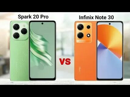 Techno spark 20 vs infinix note 30