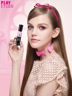 Dakota Rose for Etude House http://www.etude.co.kr/dolldollcara/index.jsp# ...
