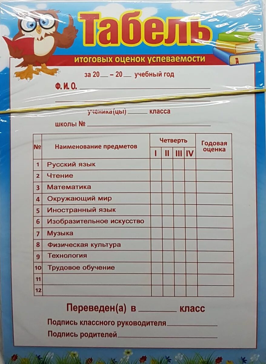 Табель для начальной школы по успеваемости. Табель ученика начальной школы. Табель успеваемости ученика начальной школы. Табель оценок успеваемости.