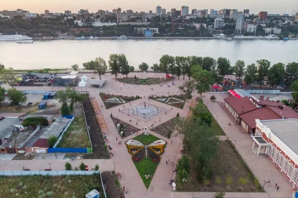 Парк левобережный ростов фото