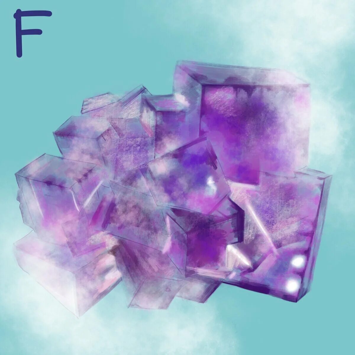 Фтор. Флюорин элемент. фтор минерал. фтор элемент. фтор в чистом виде.