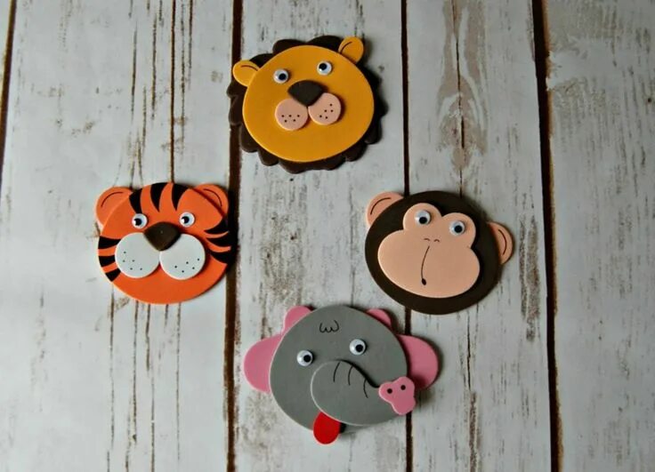 Animals craft for kids. Поделки из бумажных тарелочек. Animals craft for kids printable. Animal craft. Закладка жираф своими руками.