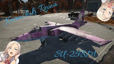 This is a su-25BM skin based on Kurashiki Reina from "Saimin Seishidou...