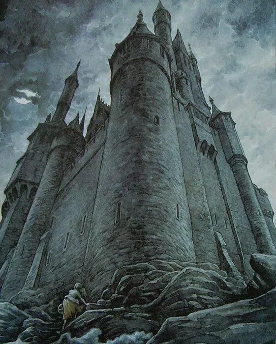 The black castle. Black. The black castle. The black castle. Мрачная крепость.