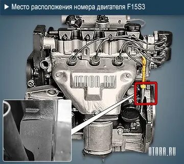 Номер двигателя авео 1.6