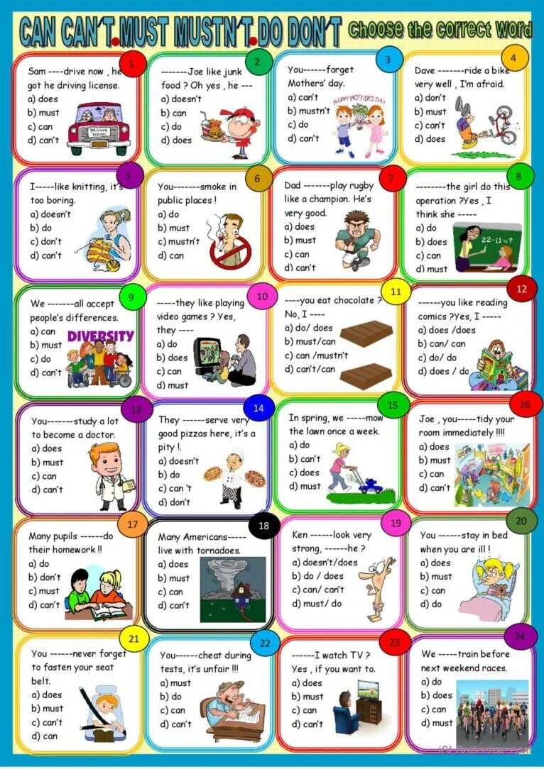 Модальные глаголы Worksheets. Модальные глаголы в английском Worksheets. Модальные глаголы Worksheets for Kids. Modal verbs в английском языке Worksheets. Упражнения на модальные глаголы в английском языке