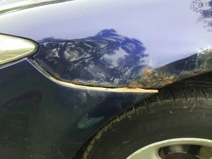 Ржавчина на кузове автомобиля