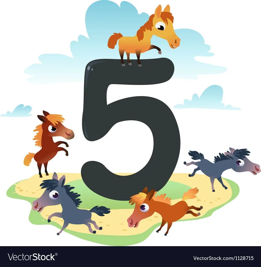 карточки с картинками для счета. карточки для изучения цифр для детей. красивые цифры в виде животных. животные с цифрами 5. цифры в виде животных.