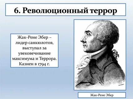 Революционный террор во франции 8 класс