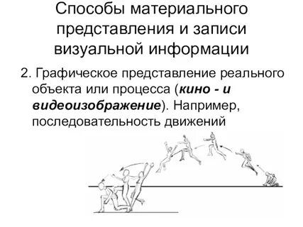 Как можно представить и записать информацию