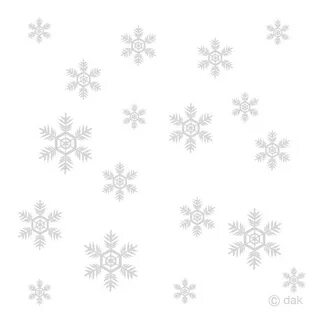 Белые снежинки на прозрачном фоне
