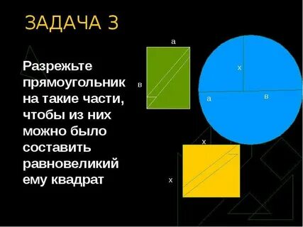 Что значит равновеликий квадрат
