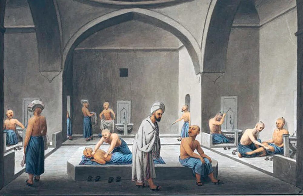 Бани древности. Турецкая баня History Hamam. Турецкая баня 1862. "Турецкие бани" Юркрат. Турецкие бани в древности.