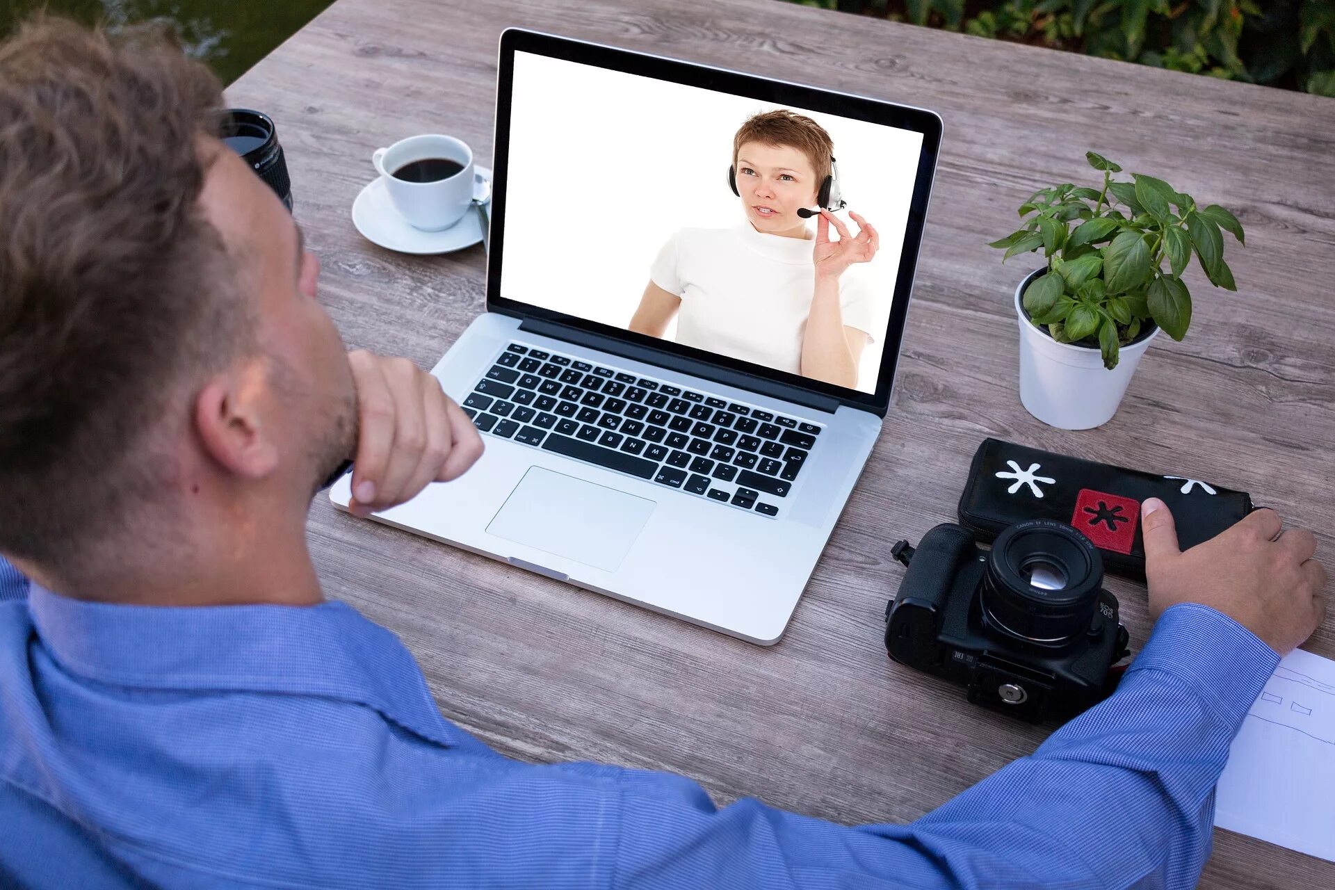 Using video