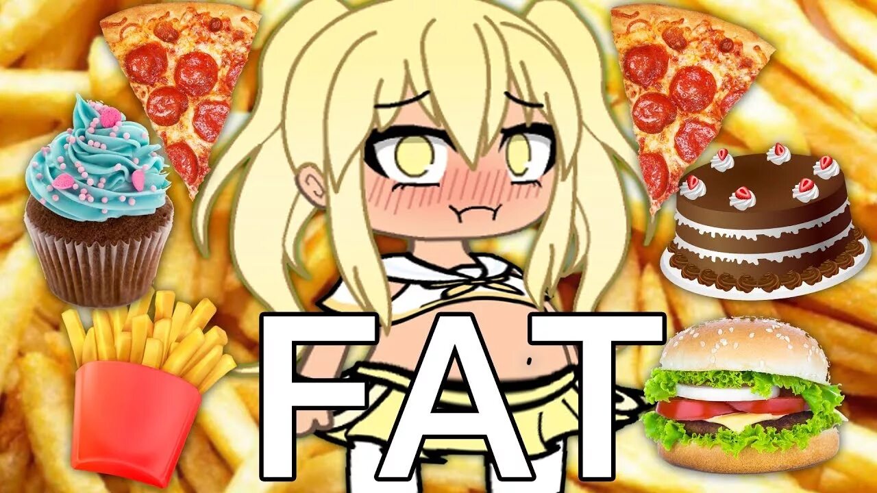 Gacha life react. Фат гача. fat gacha life. fat gacha club.
