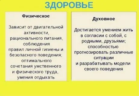 Взаимосвязь духовного и физического
