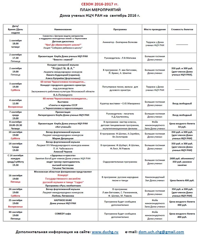 Сайт цду ран афиша. Афиша дома ученых. Черноголовка дом ученых план. Дом ученых план зала. План мероприятий Академия наук.