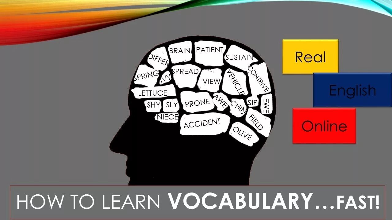 Learning Vocabulary. How to learn New Words effectively. Real English Words. English is a fast Learning language. Learn new vocabulary