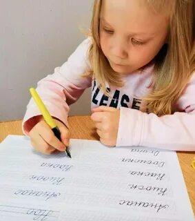 Как красиво писать ребенку 3 класса