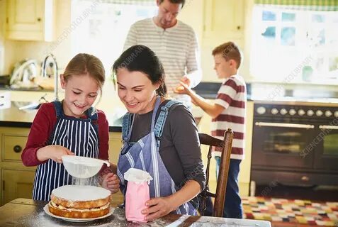Mum make a cake